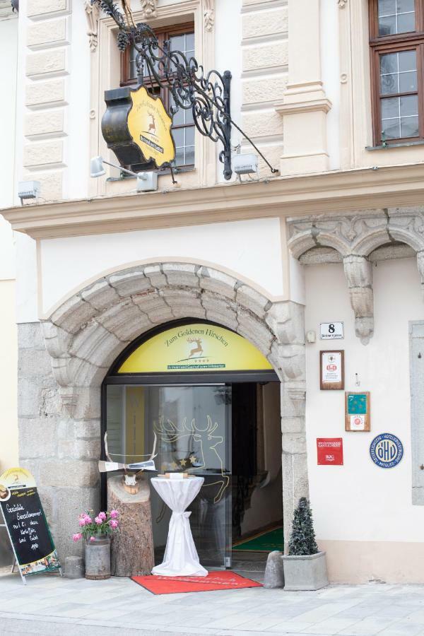 Hotel Zum Goldenen Hirschen Freistadt Bagian luar foto