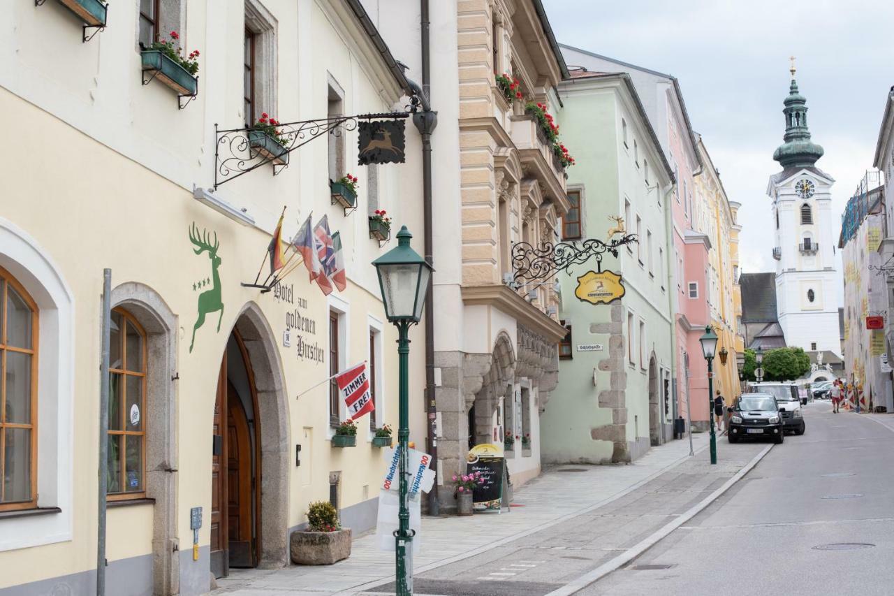 Hotel Zum Goldenen Hirschen Freistadt Bagian luar foto